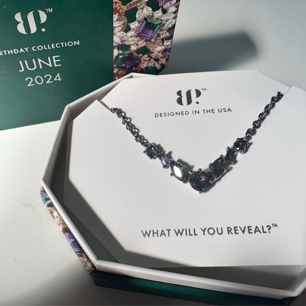 Bomb Party June Birthday Necklace